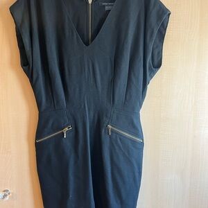 French Connection black Mini dress, size 6